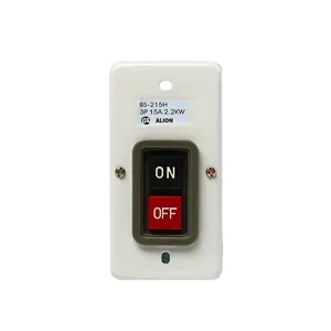 ALION BS-215H Power Push Button Switch Pushbutton Control Switch For Textile Machinery