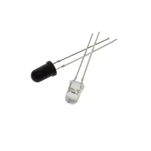 Smart Electronics T 5mm 940nm LED อินฟราเรด Emitter ไดโอด IR Receiver 301A ไดโอด