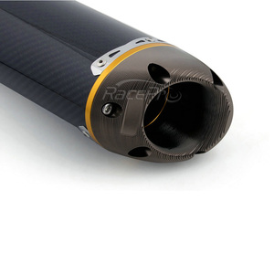 RACEPRO-silenciador de fibra de carbono <span class=keywords><strong>para</strong></span> motocicleta, sistema de <span class=keywords><strong>escape</strong></span> <span class=keywords><strong>para</strong></span> <span class=keywords><strong>Kawasaki</strong></span> <span class=keywords><strong>ER6N</strong></span> (2009-2010) - Product Image 2