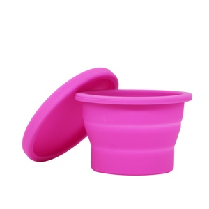 Yongli Heat Resistance Foldable Suction Drinking <strong>Coffee</strong> <strong>Folding</strong> Collapsible Silicone Drinking Cup - Product Image 1