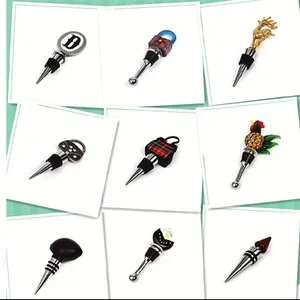 Cheapest new decorative wine bottle stoppers wholesale