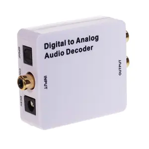 Nueva Premium mini HDMI portable digital al convertidor audio análogo