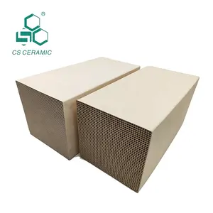 Materiale ceramico dell'allumina e ceramica industriale di applicazione ceramica a nido d'ape per RTO RCO