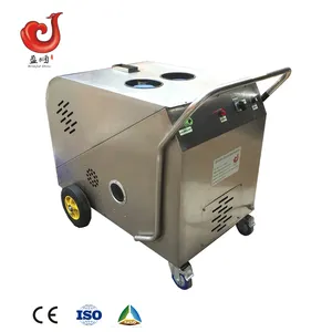 Mobile High Pressure Hot Water Steam Cleaner Solar Panel Cleaning Machine