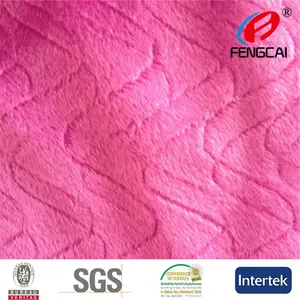 Imprimé animal velboa / velboa tissu pour canapé / velours tissu pour coussin