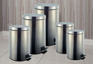 Contenedores de <span class=keywords><strong>Basura</strong></span> <span class=keywords><strong>con</strong></span> Pedal para Cocina, Habitación de Hotel, 4L-20L, <span class=keywords><strong>Cubo</strong></span> de <span class=keywords><strong>Basura</strong></span> de Acero Inoxidable <span class=keywords><strong>con</strong></span> <span class=keywords><strong>Tapa</strong></span>, <span class=keywords><strong>Cubo</strong></span> de <span class=keywords><strong>Basura</strong></span> Metálico para Cocina - Product Image 4