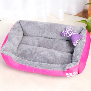 Four seasons general pet house candy color dog bed teddy bomei dog mat pet nest manufacturers direct wholesale