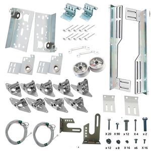 Vente <span class=keywords><strong>en</strong></span> gros bon marché <span class=keywords><strong>Kit</strong></span> <span class=keywords><strong>de</strong></span> quincaillerie pour <span class=keywords><strong>porte</strong></span> <span class=keywords><strong>de</strong></span> <span class=keywords><strong>garage</strong></span> coulissante <span class=keywords><strong>en</strong></span> acier galvanisé durable Herrajes Para Puertas Garajes - Product Image 1