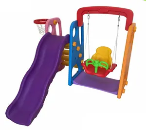 Durable cheap school plastic play indoor swing for children