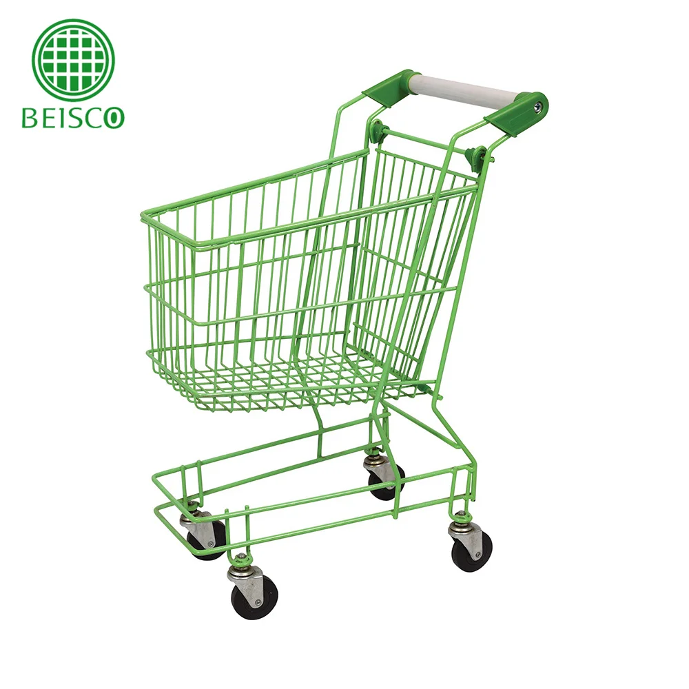 Детская тележка для покупок/Детская любимая мини-продуктовая тележка с флагом