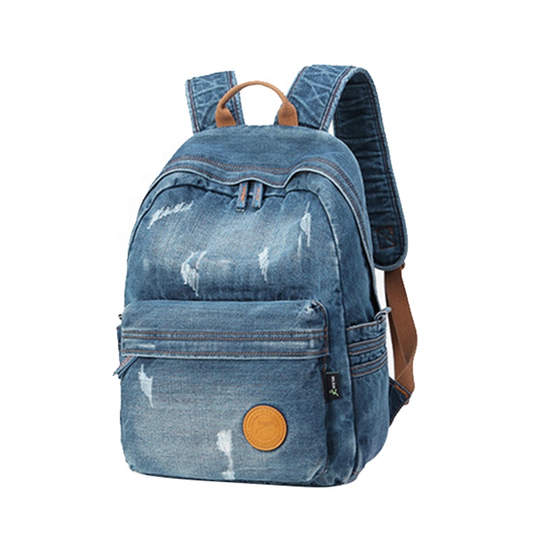 Großhandel neue design jeans schulter durable cartoon schule rucksack tasche