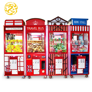 Chenshou Stile Britannico chiave <span class=keywords><strong>master</strong></span> vendita macchine arcade macchina del gioco toy claw gru con tetto - Product Image 1