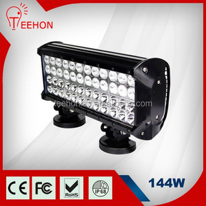 12 polegada 144 w bar led <span class=keywords><strong>quad</strong></span> row led light bar travail, 4 linhas led barre lumineuse - Product Image 2