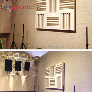 Home Studio <strong>2D</strong> Acoustics <strong>Diffuser</strong> Model Design Rubber Oak Wood N8 Recording Wholesale Interior Decoration <strong>QRD</strong> <strong>Acoustic</strong> Panels 3D - Product Image 4