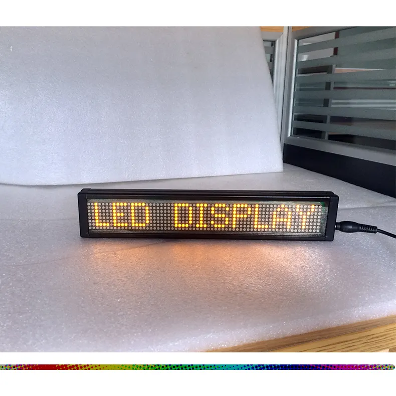 P4-8x96 LED移動メッセージ単線情報LEDディスプレイ