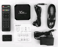 X96MINI X96 TV Box, 2GB/16GB Android 7.1 Smart TV Box Goshine Amlogic S905W Quad Core WIFI 4K2K 1080P Reproductor Multimedia Inteligente X96mi