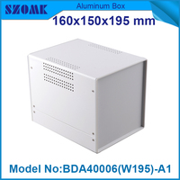 Boîtier métallique pour électronique, GPS, ABS, boîtier métallique de bureau, boîtier métallique pour projet