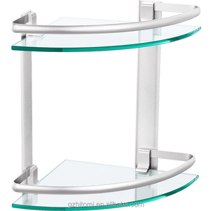 Estante <span class=keywords><strong>de</strong></span> Vidrio Montado en la Pared para Accesorios Sanitarios Comerciales, Estante <span class=keywords><strong>de</strong></span> <span class=keywords><strong>Baño</strong></span>, Estante <span class=keywords><strong>de</strong></span> Esquina - Product Image 4