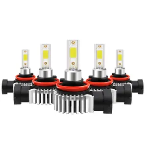 2020 Factory Supply Halogen Design Easy Install COB Cheap Price LED Headlight Bulbs D9 Slim Bulbs