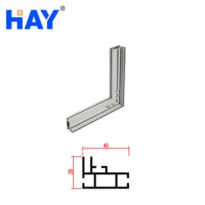 Single Side Aluminum Textile Frame 28mm for Display