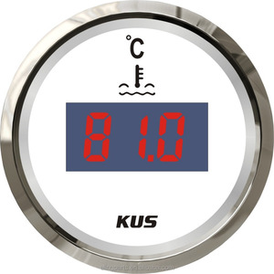 <span class=keywords><strong>Kus</strong></span> 2 "digital water temp <span class=keywords><strong>gauge</strong></span> متر 25-120 درجة مع الخلفية 12 فولت/24 فولت - Product Image 1