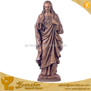 Religiosas occidentales grande Jesucristo estatua de bronce - Product Image 1