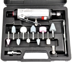 16pcs 3mm &amp;6mm Air Die Grinder Kit Mini Air Angle Grinder <strong>Pneumatic</strong> <strong>Tools</strong> for Sanding and Polishing - Product Image 2