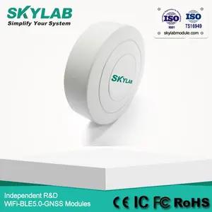 Perangkat Eddystone Ibeacon Ble Bluetooth Beacon Iot Jangkauan Panjang 70M untuk Pelacakan Dalam Ruangan