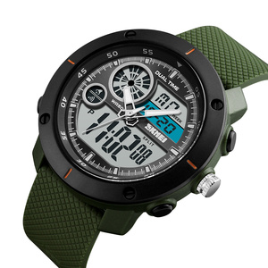 Marca <span class=keywords><strong>SKMEI</strong></span> 1361 <span class=keywords><strong>s</strong></span>-impactante resistente al agua muñeca relojes deporte de los hombres - Product Image 1