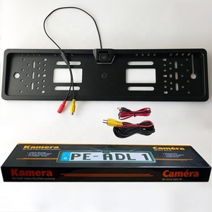 Europeo de la UE coche número de licencia Placa de Marco vista trasera de aparcamiento cámara de marcha atrás - Product Image 5