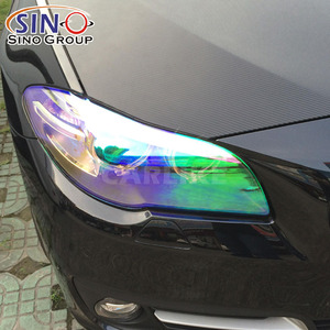 Película para Faros de Coche Personalizada, de Alta Calidad, con Cambio de <span class=keywords><strong>Color</strong></span> Camaleón, Vinilo para Automóviles, Precio de Fábrica, PVC Deportivo, SINOVINYL - Product Image 1