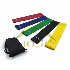 Therapy Mini Loop resistance Bands Includes Free Mesh Carrying Bag