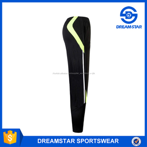 cheap Custom Blank Black football Training Pants wholesale - Product Image 2