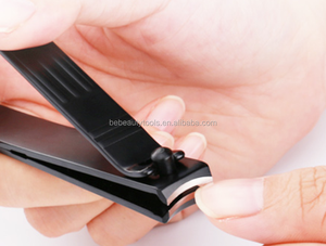 Cortaúñas portátil <span class=keywords><strong>de</strong></span> acero inoxidable negro para manicura, estilo moldeador <span class=keywords><strong>de</strong></span> <span class=keywords><strong>uñas</strong></span>, cortador <span class=keywords><strong>de</strong></span> cutículas, juego <span class=keywords><strong>de</strong></span> limas <span class=keywords><strong>de</strong></span> <span class=keywords><strong>uñas</strong></span> <span class=keywords><strong>de</strong></span> vidrio - Product Image 2