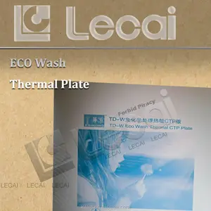 Negative Eco Wash Thermal CTP Plate is same as agfa chemistry free ctp plate