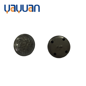 Nút kẹp đồng 2024 cho quần áo nantong yayuan dệt tròn mạ nút kim loại tùy chỉnh - Product Image 6