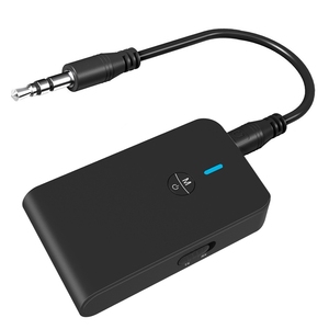 Trasmettitore e Ricevitore <span class=keywords><strong>Bluetooth</strong></span> 5.0 2 in 1 2022, Batteria Extra Lunga Durata, Jack 3.5mm, Lettore MP3 <span class=keywords><strong>Bluetooth</strong></span> per Auto e Altoparlanti Domestici - Product Image 4