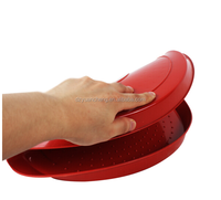Système de casserole de plateau d'alimentation de poulet 35cm plateau d'alimentation de petits poussins/casserole d'alimentation de cercle à vendre