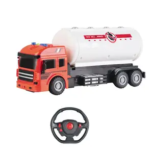 Grosir 1: 16 mainan truk tanker rc mainan truk tangki minyak