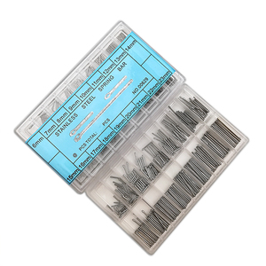 Watch Band Primavera Bar 6-23 millimetri Orologio Della Cinghia di Collegamento Perni In Acciaio Inox di Collegamento Cotter Pin 360 Pcs <span class=keywords><strong>Orologiaio</strong></span> orologio <span class=keywords><strong>Kit</strong></span> di Riparazione - Product Image 1