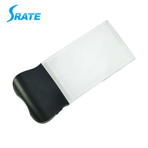 2X occhiali Led lente d'ingrandimento grande rettangolare portatile lettura lente d'ingrandimento, 2.3 "X 4" lente d'ingrandimento senza montatura con la luce - Product Image 1