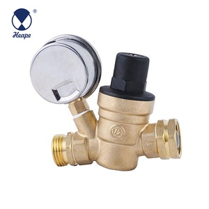 HEAPE kurşunsuz su basıncı azaltıcı vana pirinç basınç göstergesi - Product Image 2