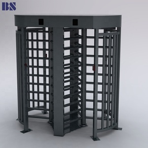 Harga Grosir Peralatan Keamanan Solenoid Penuh Tinggi Bergulir Turnstile Gate Barrier RFID Pembaca Kartu Akses Kontrol - Product Image 6