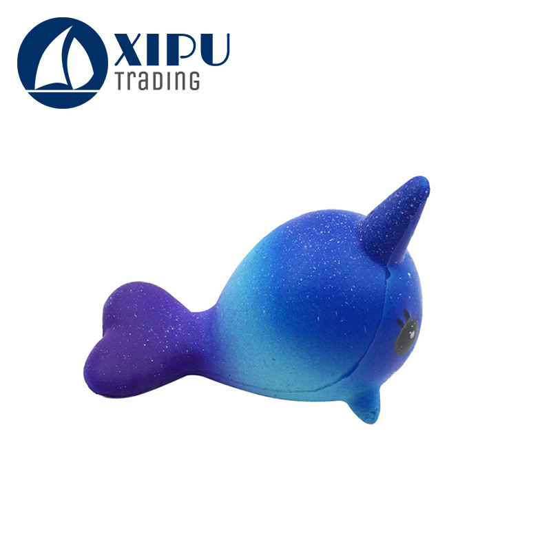 Factory Wholesale Best Seller Kawaii Squishy Shark Stress Relief Toy with Custom Logo