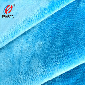 Tissu en <span class=keywords><strong>peluche</strong></span> courte 100 % polyester Minky, imperméable, respirant, ignifuge, brossé, tricoté chaîne, pour couverture <span class=keywords><strong>et</strong></span> jouet de bébé - Product Image 3