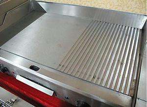 Factory sale stainless steel plate flat to air Gas shipping double sided <span class=keywords><strong>Grill</strong></span> and griddle - Product Image 2