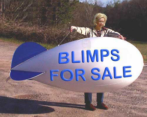 Tùy Chỉnh Chất Lượng Hàng Đầu PVC Helium Blimps, Inflatable Airship Balloon Để Bán - Product Image 2