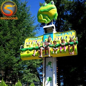 Jeu de parc d'attractions en plein air Kiddie Rides Grenouille Sautant Petite tour Chute libre Tour de chute libre - Product Image 3