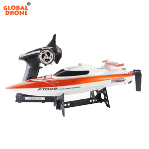 Barca da Corsa RC Global Funhood 2.4G ad Alta Velocità, Yacht Telecomandato Antiurto, Motoscafo Autogonfiabile per Principianti - Product Image 2