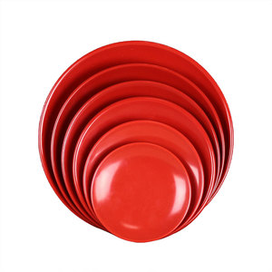 Impreso personalizado <span class=keywords><strong>de</strong></span> melamina a granel barato platos <span class=keywords><strong>de</strong></span> cena Placa <span class=keywords><strong>de</strong></span> latón marca conjuntos - Product Image 1